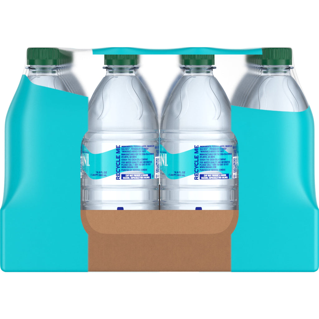 Dasani Purified Water Bottles, 16.9 fl oz, 32 Pack