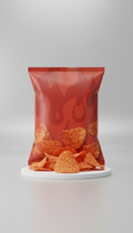 Crimson Heat single-serve chips