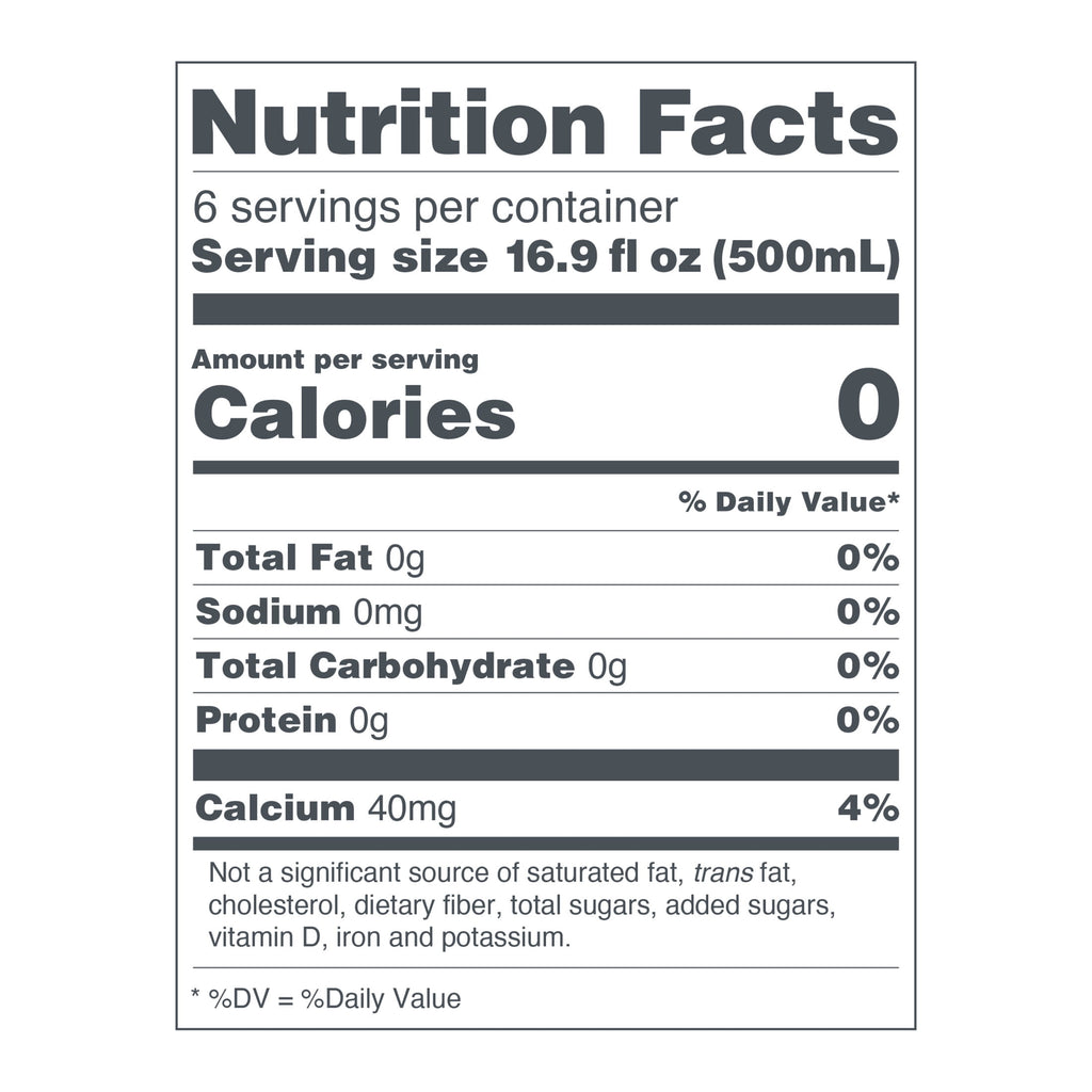 evian Natural Spring Water, 16.9 fl oz, 6 Pack Bottles
