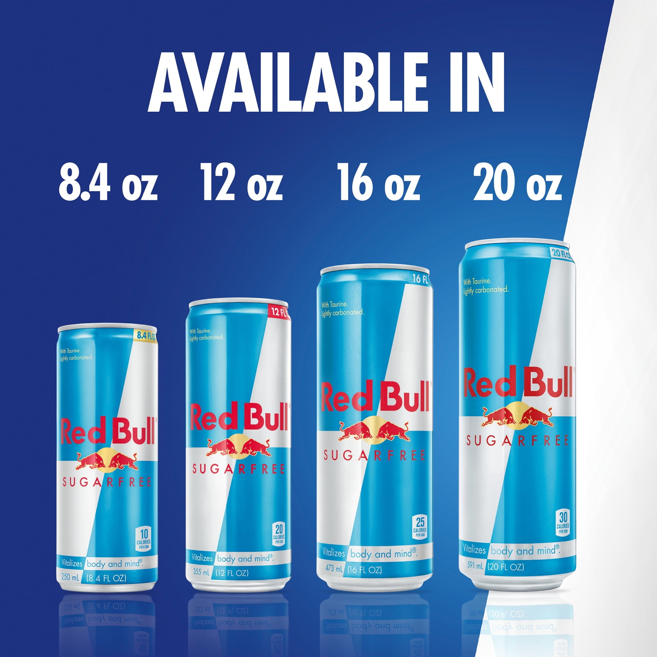 Red Bull Sugarfree Energy Drink, 12 fl. oz., Pack of 4 Cans, 114mg Caffeine, Taurine & B Vitamins
