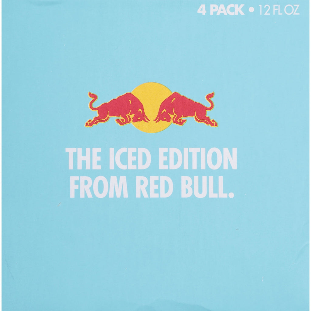 Red Bull Iced Edition Energy Drink, Iced Vanilla Berry, 12 fl. oz., Pack of 4