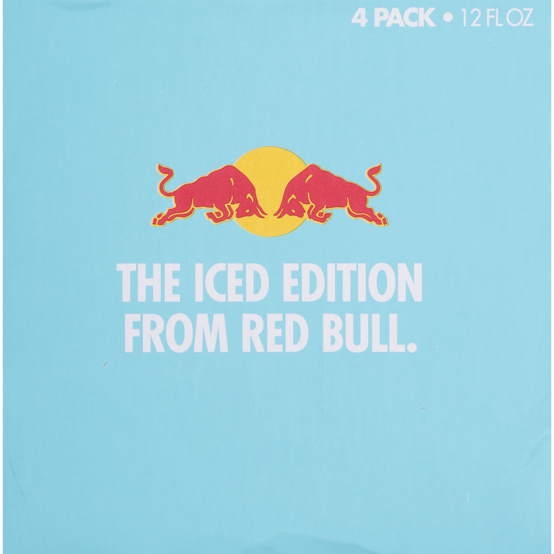 Red Bull Iced Edition Energy Drink, Iced Vanilla Berry, 12 fl. oz., Pack of 4