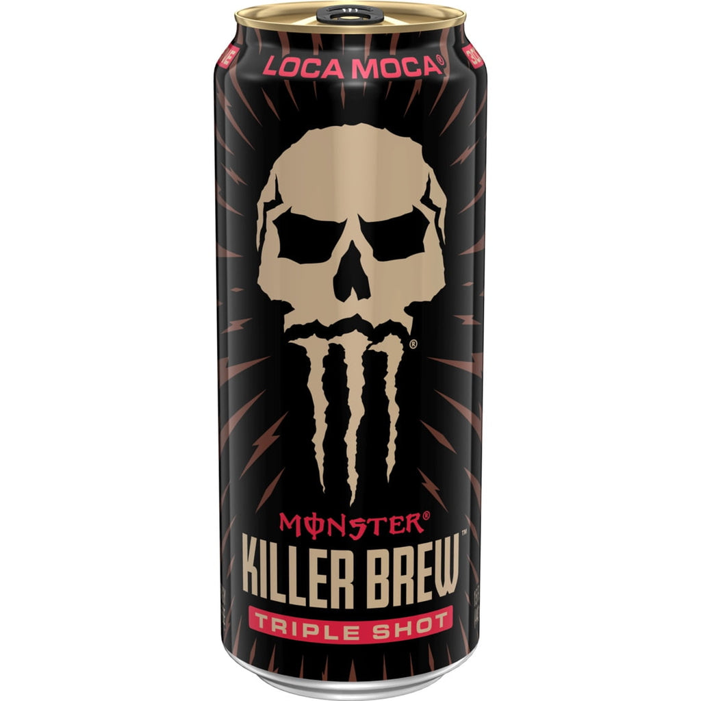 Monster Energy Killer Brew, Loca Moca, Energy + Coffee, Energy Drink, 15 Fl. Oz.