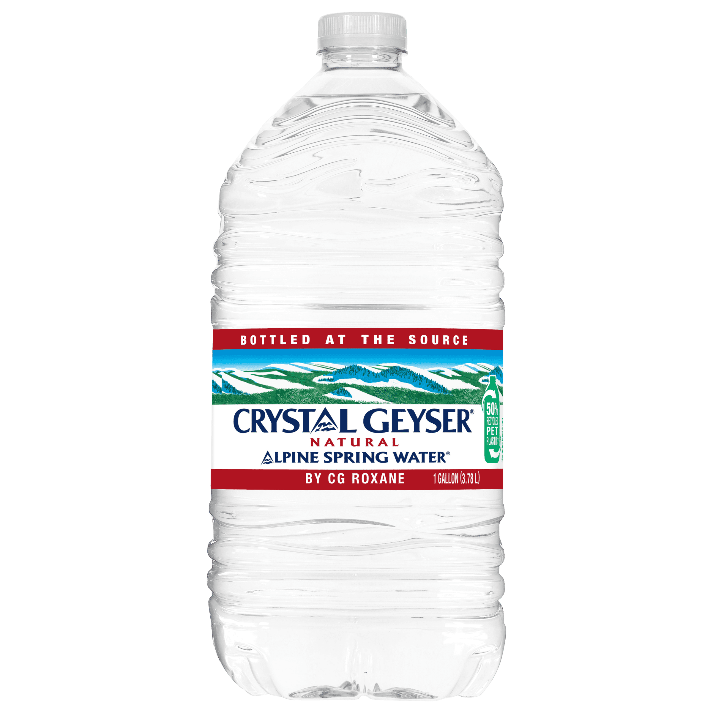 Crystal Geyser Alpine Spring Water, 1 Gallon Plastic Jug