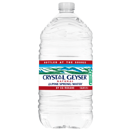 Crystal Geyser Alpine Spring Water, 1 Gallon Plastic Jug