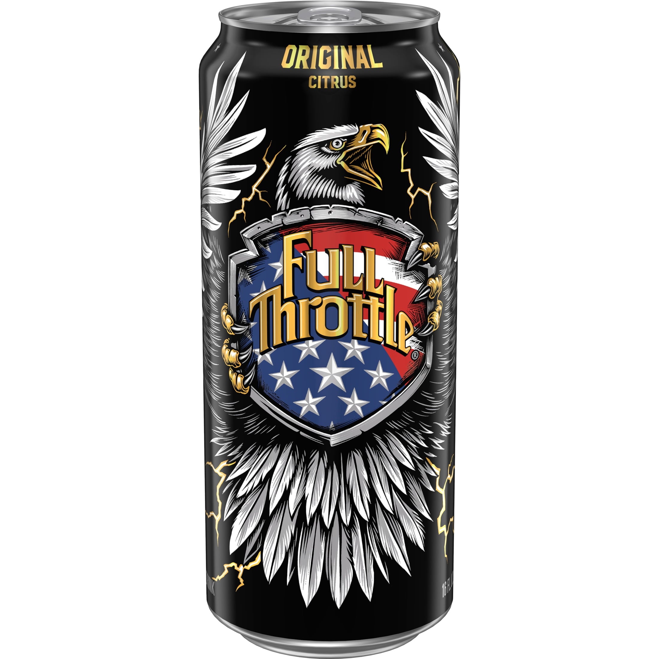 Full Throttle Citrus Energy Drink, 16 Oz Cans
