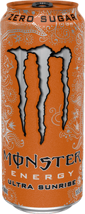 Monster Energy, Ultra Sunrise, Sugar Free Energy Drink, 16 fl oz, Single