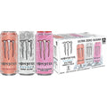 Monster Energy Ultra Variety Pack PKZSD, Sugar Free Energy Drink, 12 Pack - 16 fl oz