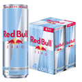 Red Bull Zero Energy Drink, 12 fl. oz., Pack of 4 Cans, 114mg Caffeine, Taurine & B Vitamins