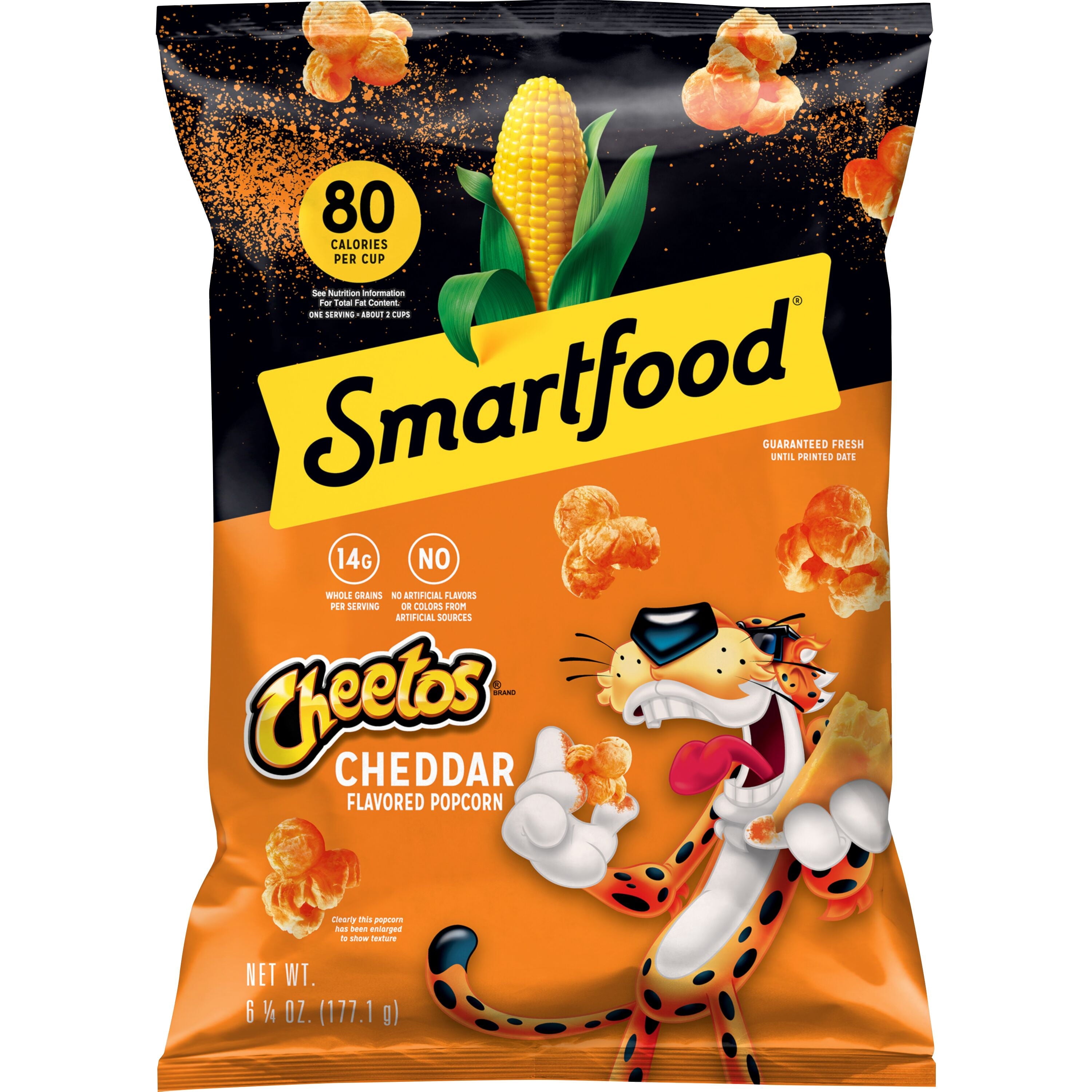 Smartfood No Artificial Colors or Flavors Cheetos Cheddar Popcorn Bag, 6.25 oz​