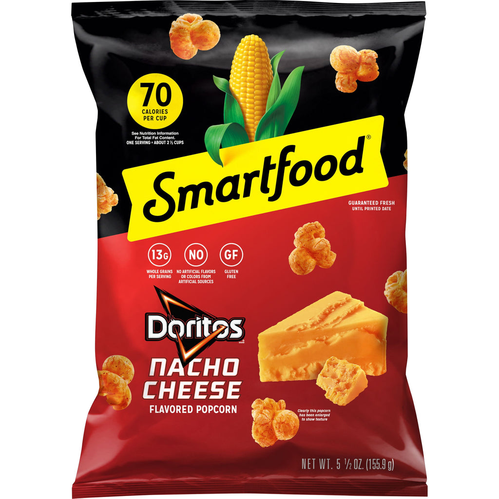 Smartfood Doritos Nacho Cheese Flavored Popcorn, 5.5 oz