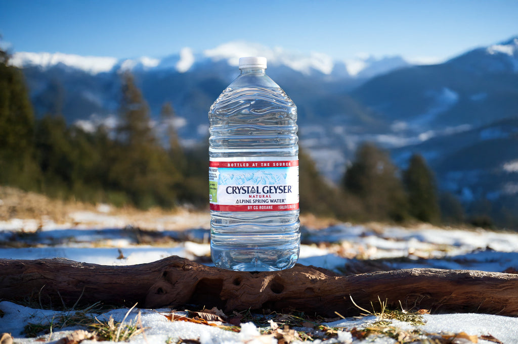 Crystal Geyser Alpine Spring Water, 1 Gallon Plastic Jug