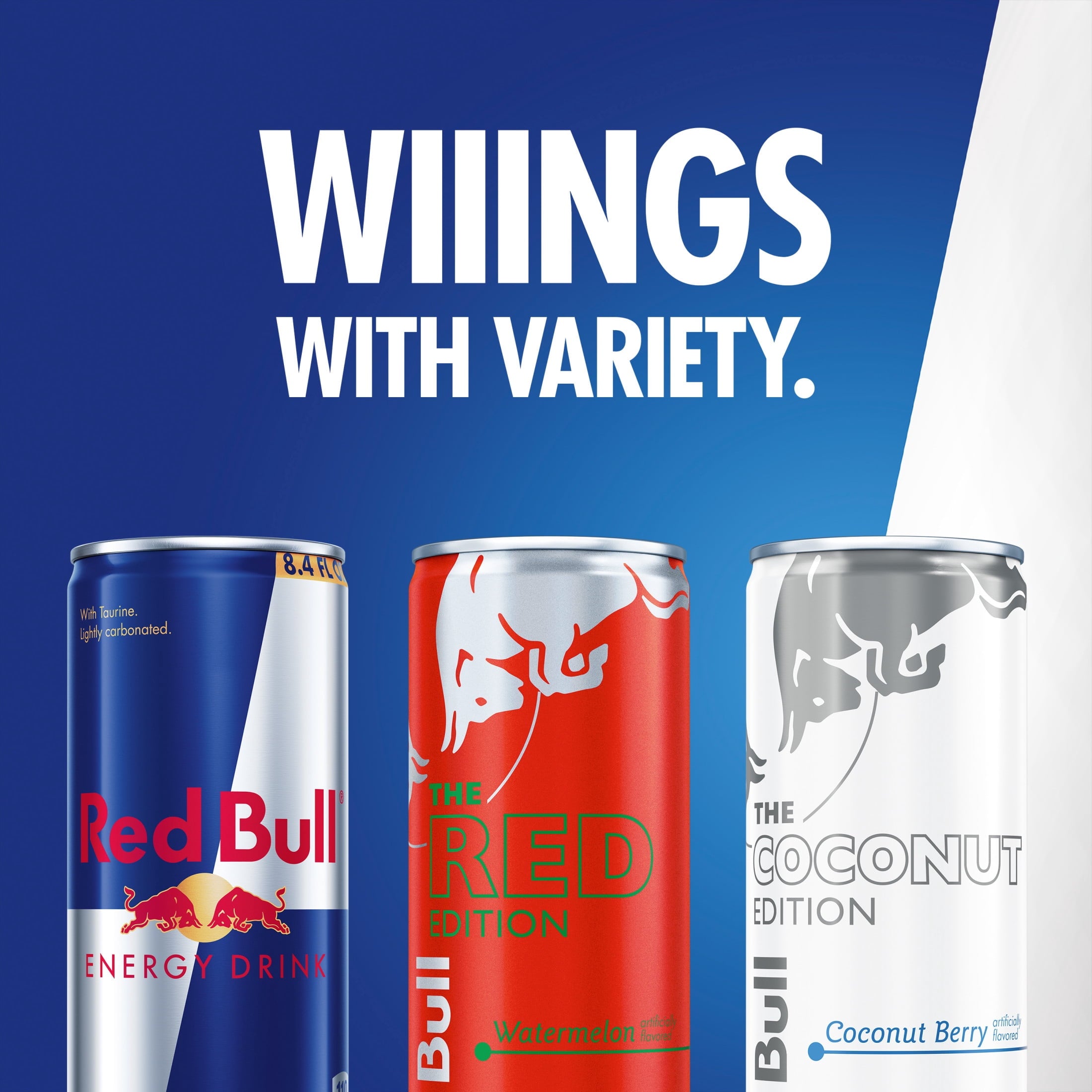 Red Bull Energy Drink Summer Celebration Variety Pack, 80mg Caffeine, Taurine & B Vitamins, 8.4 fl. oz.