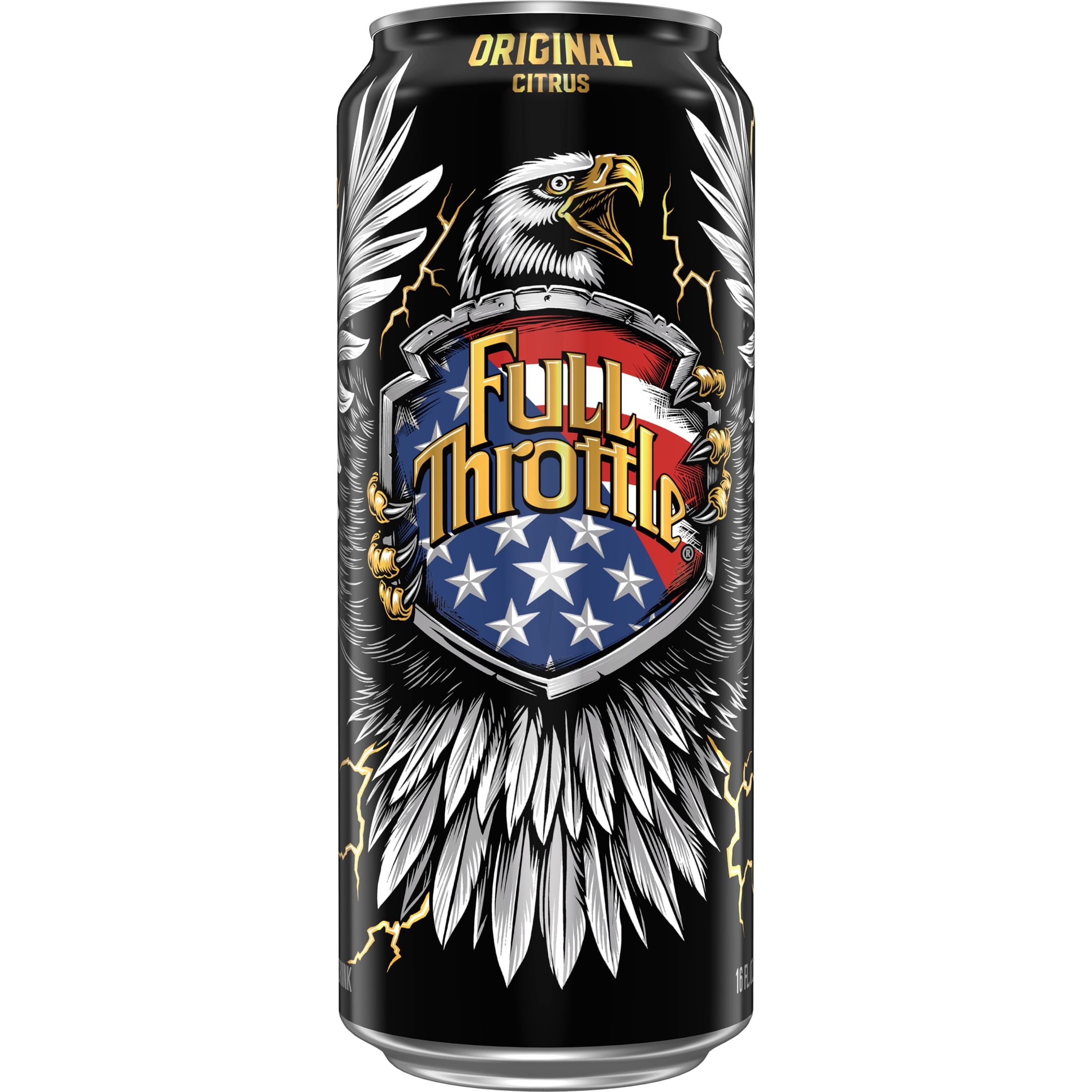 Full Throttle Citrus Energy Drink, 16 Oz Cans