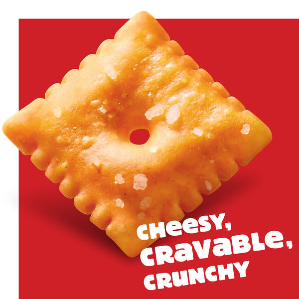 Cheez-It Original Cheese Crackers, Baked Snack Crackers, Family Size, 21 oz